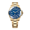 Ocean Diver 40 – Blue Dial | Yellow Gold Edition